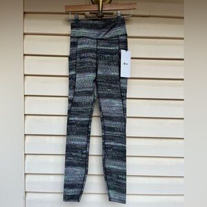 Lululemon Find The Answers textured jacquard leggings, NWT, size 4
